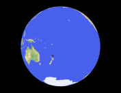 NZ int he water hemisphere