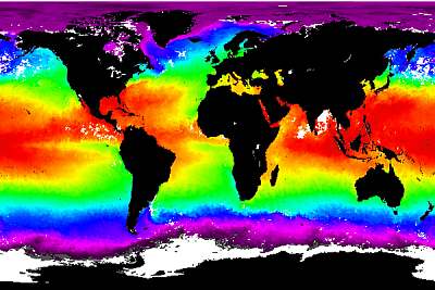 Pacific Ocean Water Temperature Chart