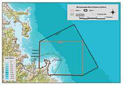 map of marine reserve proposal