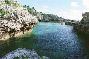 swimming in Limu main pool