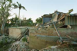 Many houses are still waiting for repair