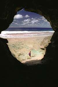 view to the sea at Tuhia-atua