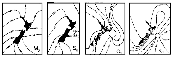 Tides around New Zealand